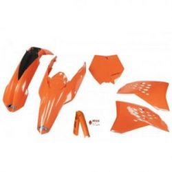 UFO, kompletní sada plastů, KTM SX/SXF '07-'10 oranžová barva