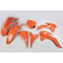 UFO, sada plastů, KTM SX/SXF '13-'15, SX 250 '16, oranžová barva