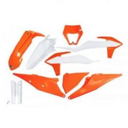 UFO, kompletní sada plastů, KTM EXC 125 '20-'21, EXC 250 / 300 TPI '20-'23, EXC-F 250