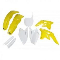 UFO, kompletní sada plastů, Suzuki RMZ 250 '07-'09, OEM barvy,
