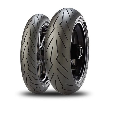 Pirelli, pneu 180/55ZR17 DIABLO ROSSO III (M) (73W) TL M/C, zadní, DOT 08/2024