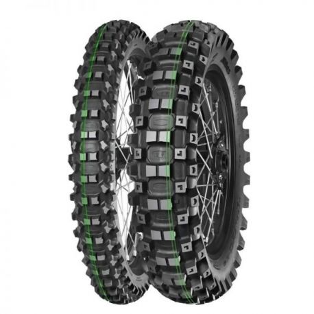 Mitas, pneu 90/100-12 TERRA FORCE-EX MH SUPER SOFT (dvojitý zelený pruh) 46M TT, zadní, DOT 13/2024