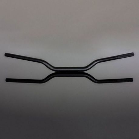 Renthal, řidítka 1,1/8" (28,6mm) STREET FATBAR HANDLEBAR ULTRA LOW (TOURING), černá barva