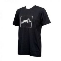 Leatt, tričko T-Shirt BLACK/WHITE, barva černá/bílá, velikost XXL (Limited)