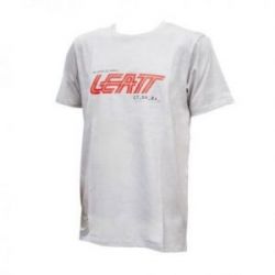 Leatt, tričko T-Shirt ANNIVERSARY, bílá barva, velikost XL (Limited)