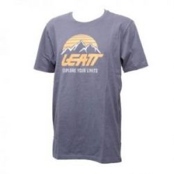 Leatt, tričko T-Shirt ADV, šedá barva, velikost L (Limited)