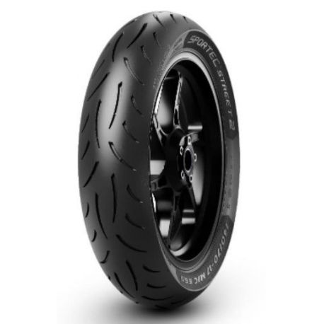 Metzeler, pneu 90/90-14 SPORTEC STREET 2 46S M/C TLP, přední/zadní, DOT 21/2024