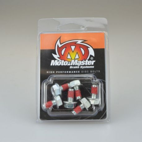 Moto-Master, šrouby brzdového kotouče, přední/zadní, M6 x 12 (6 ks) TM RACING / YAMAHA