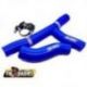 FM-PARTS, silikovnové hadice chlazení, KTM / Husqvarna 250/300 '17-'19, modrá barva