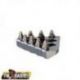 FM-PARTS STOPKA DŹWIGNI HAMULCA TYLNEGO (SZEROKA) KTM/Husqvarna KOLOR SREBRNY (GUN METAL)