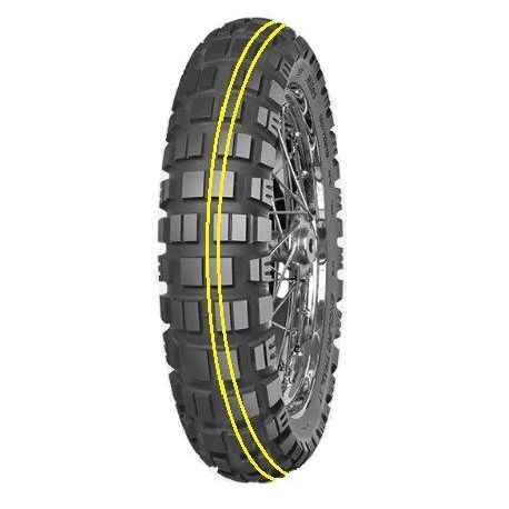 Mitas, pneu 140/80B18 ENDURO TRAIL XT DAKAR 70H TL/TT M+S (dvojitý žlutý pruh) DOT 15/2024
