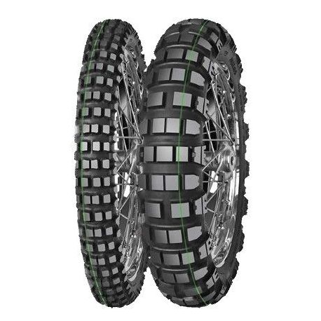 Mitas, pneu 90/90-21 (3.00-21) ENDURO TRAIL-RALLY PRO SUPER LIGHT (zelený pruh) 54R M+S přední, DOT 13/2024
