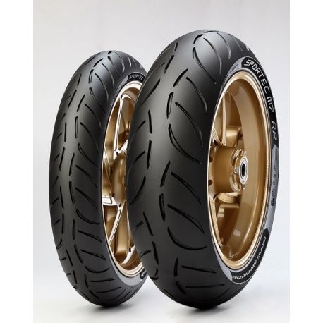Metzeler, pneu 110/70ZR17 SPORTEC M7 RR 54W TL M/C přední, DOT 15/2024