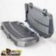 FM-Parts, výztuhy chladičů (mřížky) ALUMINIUM KTM/Husqvarna '20-23', stříbrná barva (GUN METAL)