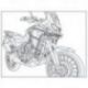 Kappa, padací rámy motoru, horní Honda CRF 1100 L AFRICA TWIN ADVENTURE SPORTS '24-,