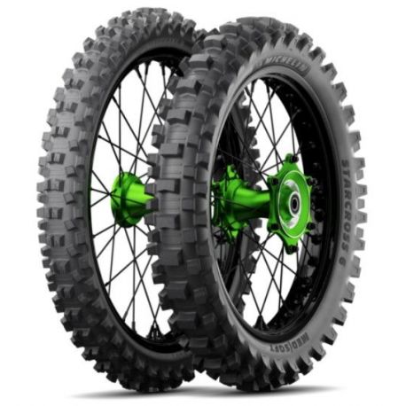 Michelin, pneu 120/80-19 STARCROSS 6 MEDIUM SOFT 63M NHS TT M/C, zadní, DOT 34/2024