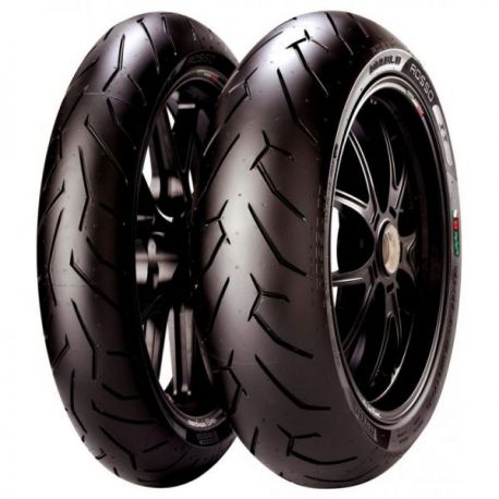 Pirelli, pneu 190/50ZR17 DIABLO ROSSO II (73W) TL M/C, zadní, DOT 08/2024