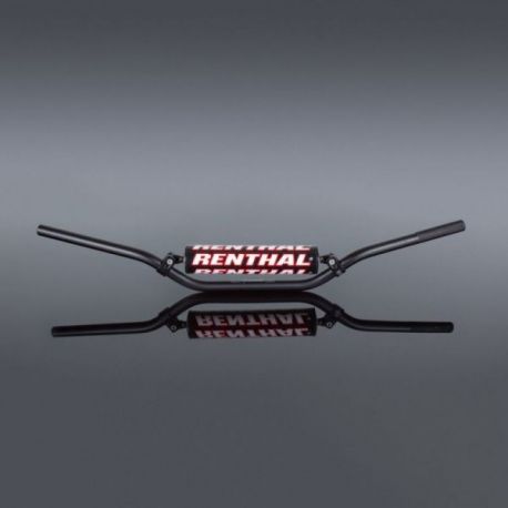 Renthal, řidítka 7/8 " (22mm) MX MINI HANDLEBAR BLACK KTM 85 SX PADDED, černá barva, s chráničem