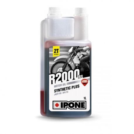 Ipone, R2000RR (R2000RS) 2T olej, SYNTHETIC PLUS 2T (jahoda) 1L (AKC) (15)