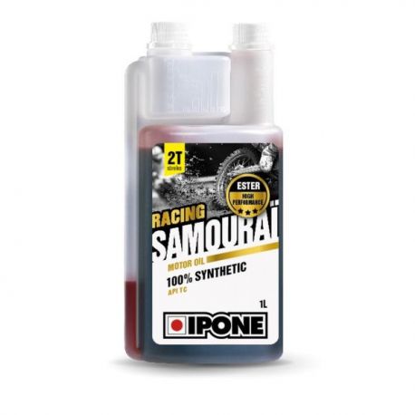 Ipone, SAMOURAI RACING 2T motorový olej, 100% SYNTETIC 1L ESTER (AKC) (15)