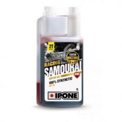 Ipone, SAMOURAI RACING 2T motorový olej, 100% SYNTETIC 1L ESTER jahoda (AKC) (15)