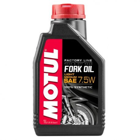 Motul, tlumičový olej, Fork Oil Factory LINE 7,5W MEDIUM (Syntetic) 1L