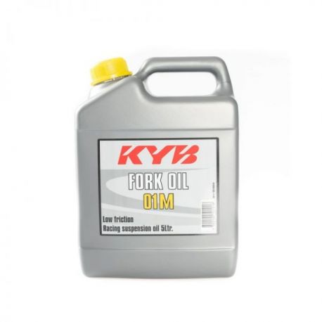 KYB (KAYABA), tlumičový olej, KYB 01M OIL - FORK Front, KHL15-11, SAE 5W, 5L KYB FF OIL 01M (AKC