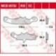 TRW, ZF brzdové desky KH258 SIMTER OFFROAD Kawasaki KX 80/85 '97-, KX 100 '97-'09, KLR 250 '99-'12, Suzuki RM 85 '05-, P