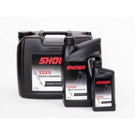 Showa, olej do centrálního tlumiče, MONOSHOCK REAR CUSHION OIL SS25 2,5W (11,27 cSt) 1L (12) (AKC)