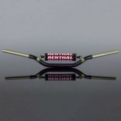 Renthal, řidítka 1,1/8 " (28,6mm) MX TWINWALL 993 HANDLEBAR BLACK KTM SX85 '13- HUSQVARNA TE85 '13- PADDED, černá barva,