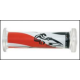Harri's, gripy 02609-R vodní skútr (130 mm/22 mm) bez otvoru, barva červená/bílá/černá