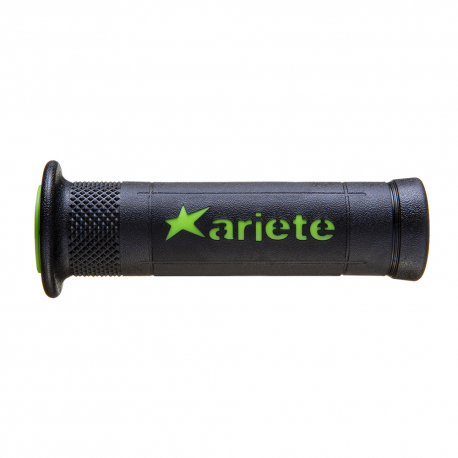 Ariete, gripy Road ARIRAM s otvorem (120 mm), barva černá/zelená (12)