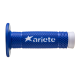 Ariete, gripy Off Road VULCAN bez otvoru (115 mm), barva bílá/černá (12)