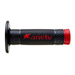 Ariete, gripy Off Road VULCAN bez otvoru (115 mm), barva černá/červená (12)