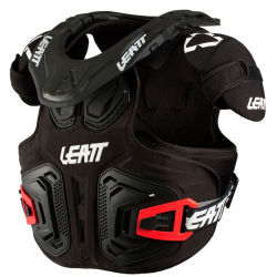 Leatt, chránič hrudníku a krční páteře, model Fusion Vest 2.0 Junior, barva černá, (125-150cm), velikost L/XL