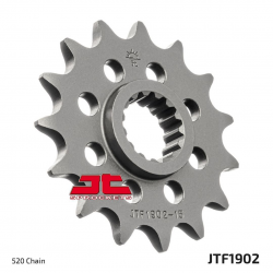 JT, přední řetězové kolečko, 1252 17, s gumovou výplní, KTM LC4 400/600/620/640/690 (JTF1902.17RB)* (řetěz 520)