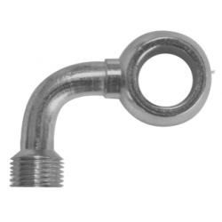 Fren Tubo, koncovka brzdové hadice, s homologací, průměr 10mm (90° na bok ), chromovaná