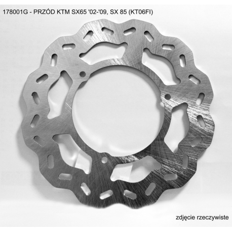 Grosskopf, přední brzdový kotouč, KTM SX65 '02-'09, SX 85 (KT06FI)