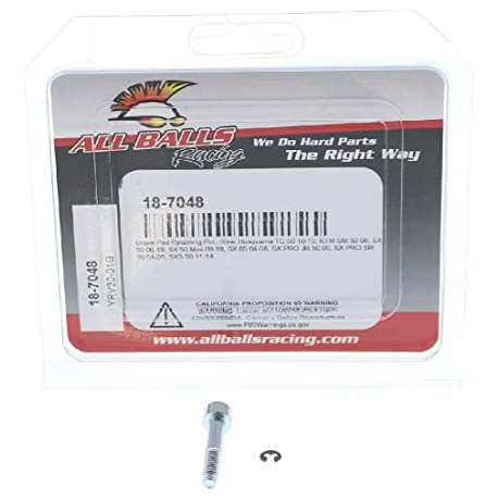 All Balls, čep brzdových destiček, zadní, Husqvarna TC 50 18-19, KTM SM 50 06, SX 50 06-19, SX 65 04-08, SX PR