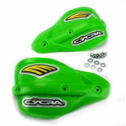 Cycra, náhradní plasty pro kryty páček Probend Enduro, zelená barva (šrouby v sadě)