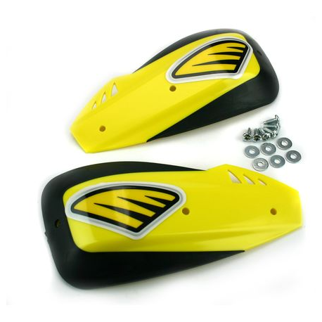 Cycra, náhradní plasty pro kryty páček model Series One, žlutá barva (šrouby v sadě)