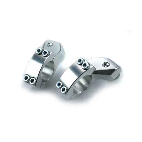 Cycra, držáky krytů páček CRM Oversize (28,6mm) stříbrná barva