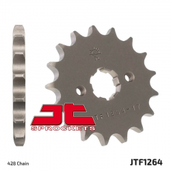 JT, přední řetězové kolečko, 2037 17 Honda XLR 125 CBR 125 (+2), CLR 125 (JTF1264.17) * (řetěz 428)