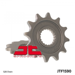 JT, přední řetězové kolečko, 2103 12 Yamaha YZF 250 '01-'17, WR 250F '01-'17 (JTF1590.12) (řetěz 520) (210312JT)