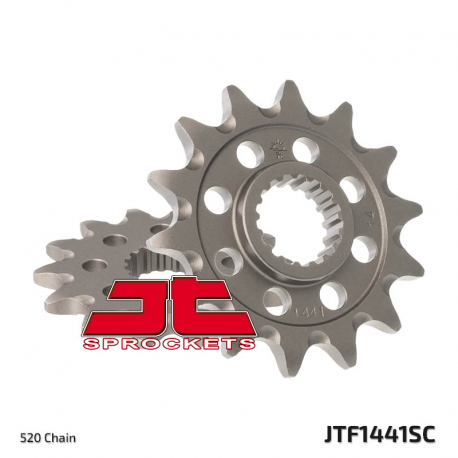 JT, přední řetězové kolečko, 2133 14 Suzuki RMZ 450 '08-'12 samočistící (Self Cleaning) (JTF1441.14SC)* (řetěz 520)
