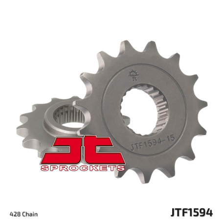 JT, přední řetězové kolečko, 2149 15 Yamaha 250 TRICKER '06-'08, YBR 250 '08-'11 (JTF1594.15)* (řetěz 428)