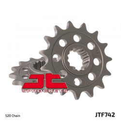 JT, přední řetězové kolečko, 2171 15 Ducati 848/1098/1198 '07-'15 (JTF742.15)* (MOD. ŘETEZ. 520)