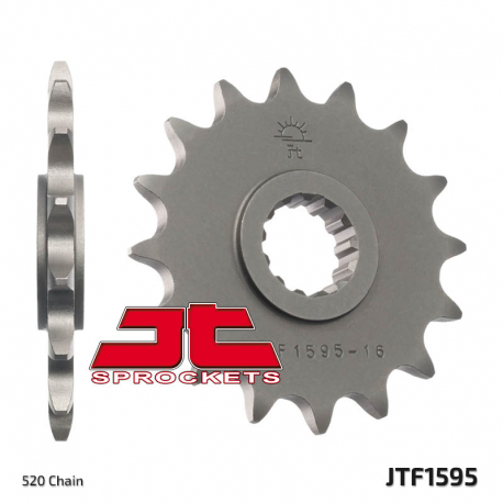 JT, přední řetězové kolečko, 2172 16 Yamaha FZ6 '09-, XJ6 '09-'15 (JTF1595.16) (řetěz 520)