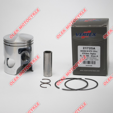 Vertex, pístní sada Honda MTX 125R, NS 125 (55,96mm), (kroužky 53010005600 x 2ks.)