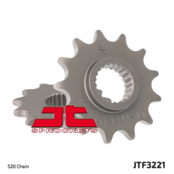 JT, přední řetězové kolečko, 2180 11 POLARIS 250/300/325/400/500 (JTF3221.11)* (řetěz 520)